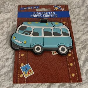 VW Bug Van Luggage Tag